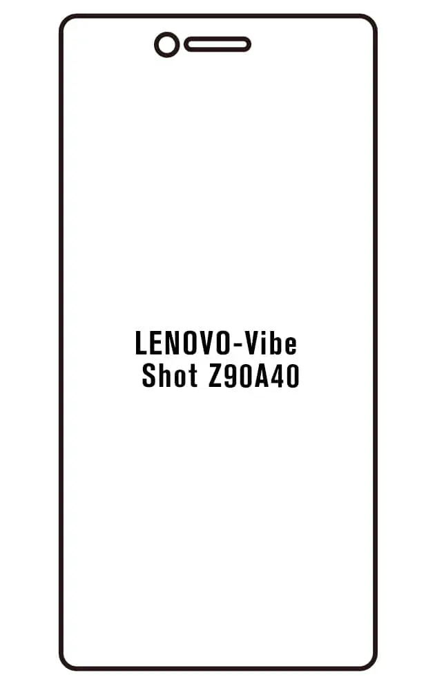 Lenovo Vibe Shot Z90A40 Přední Hydrogel ochranná fólie