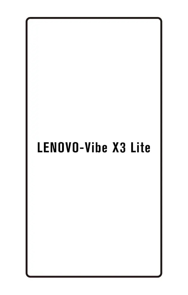 Lenovo Vibe X3 Lite Přední Hydrogel ochranná fólie
