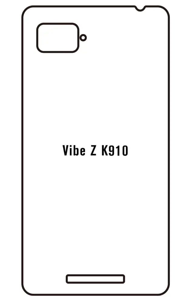 Lenovo Vibe Z K910 Zadní Hydrogel ochranná fólie