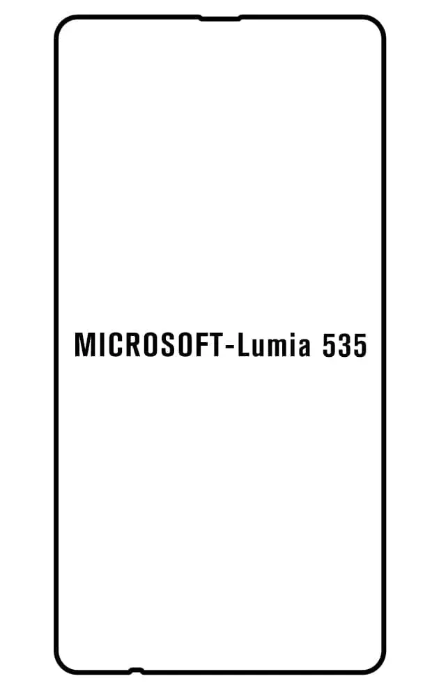 Microsoft Lumia 535 Přední Hydrogel ochranná fólie