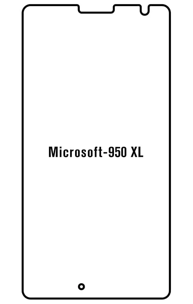 Microsoft Lumia 950 XL Přední Hydrogel ochranná fólie