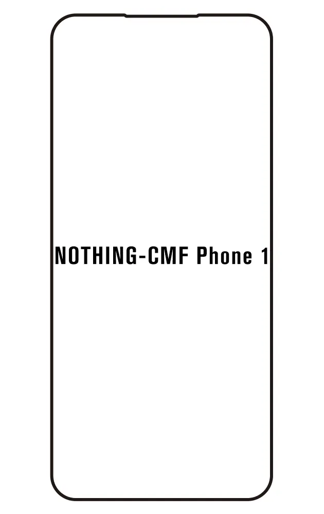 Nothing CMF Phone 1 Přední Hydrogel ochranná fólie