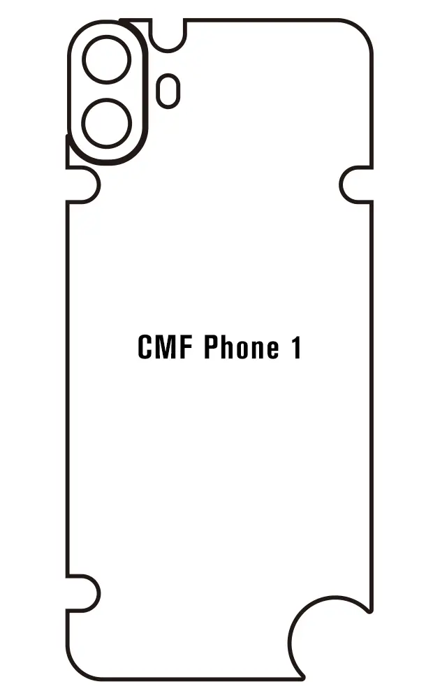 Nothing CMF Phone 1 Zadní Hydrogel ochranná fólie