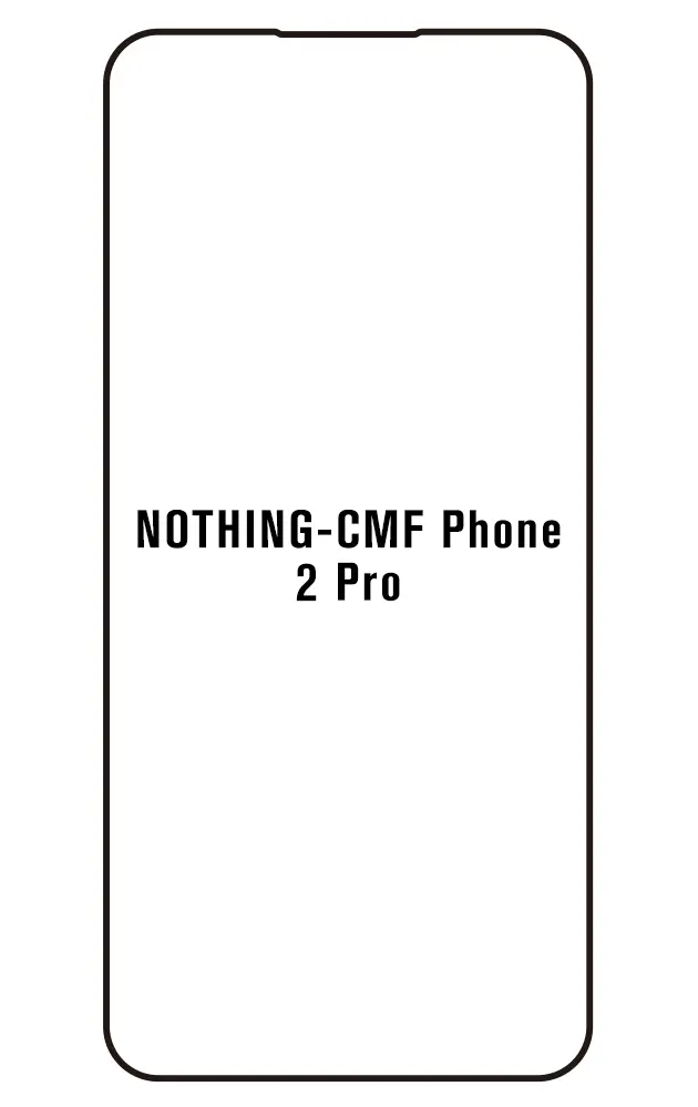Nothing CMF Phone 2 Pro Přední Hydrogel ochranná fólie