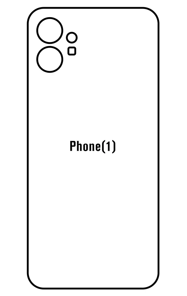 Nothing Phone Zadní Hydrogel ochranná fólie