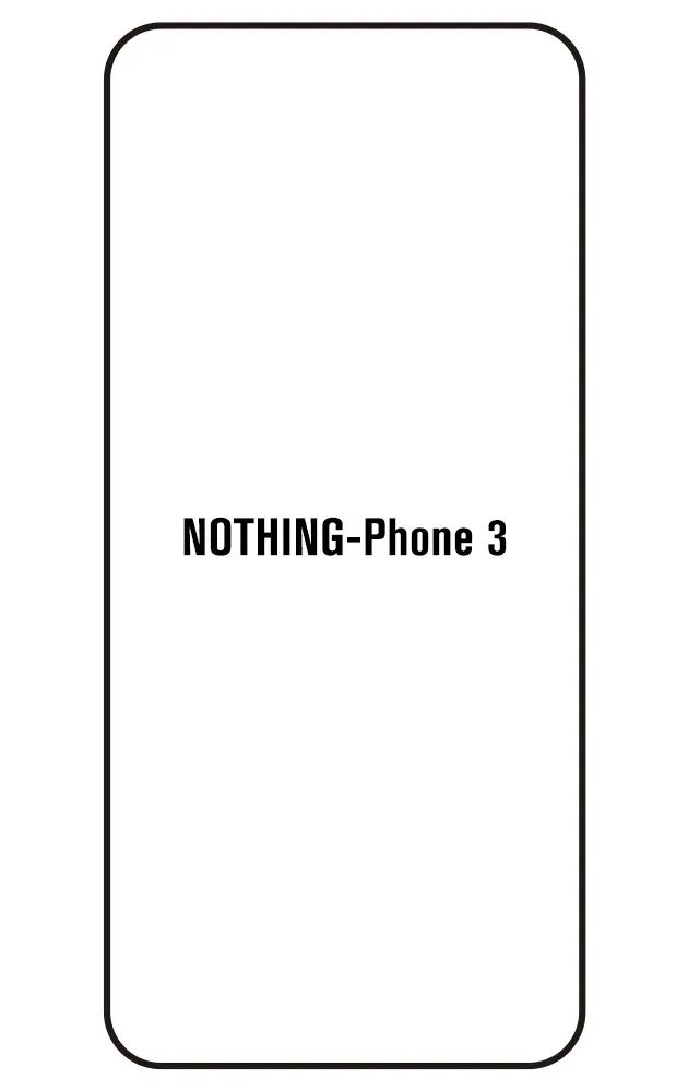 Nothing Phone 3 5G Přední Hydrogel ochranná fólie
