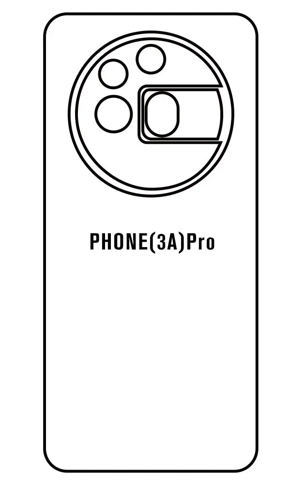 Nothing Phone Pro Zadní Hydrogel ochranná fólie