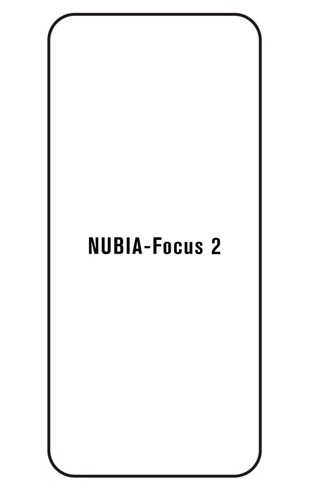 Nubia Focus 2 Přední Hydrogel ochranná fólie