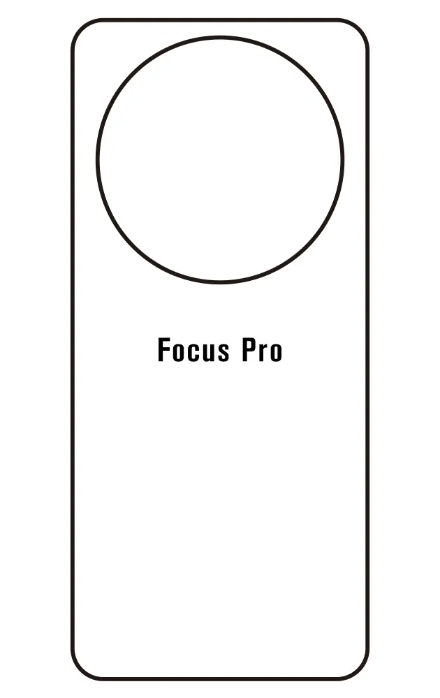 Nubia Focus Pro 5G Zadní Hydrogel ochranná fólie