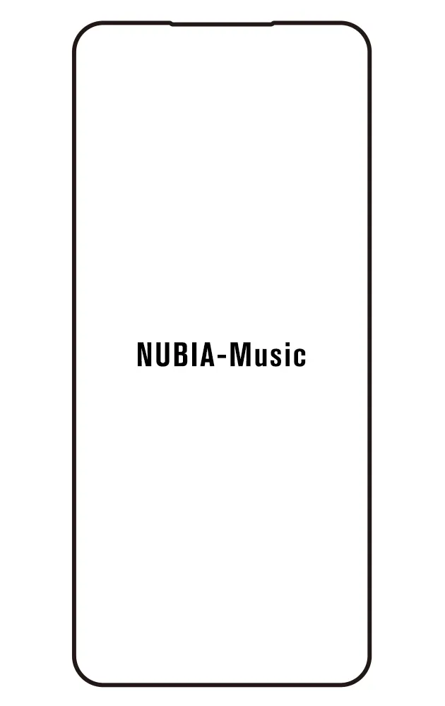 Nubia Music Přední Hydrogel ochranná fólie