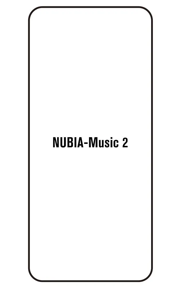 Nubia Music 2 5G Přední Hydrogel ochranná fólie