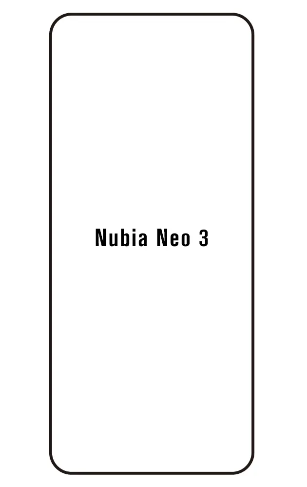 Nubia Neo 3 5G Přední Hydrogel ochranná fólie