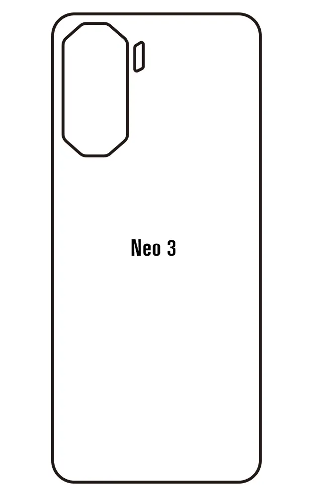 Nubia Neo 3 5G Zadní Hydrogel ochranná fólie