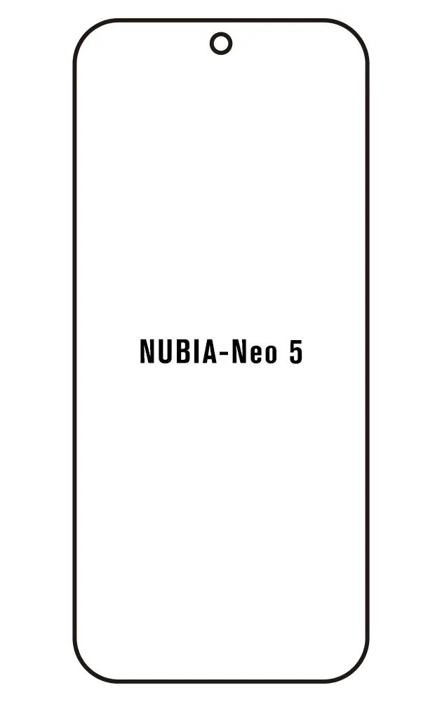 Nubia Neo 5 5G Přední Hydrogel ochranná fólie