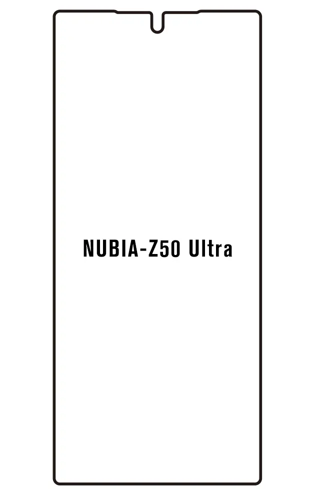 Nubia Z50 Ultra Přední Hydrogel ochranná fólie