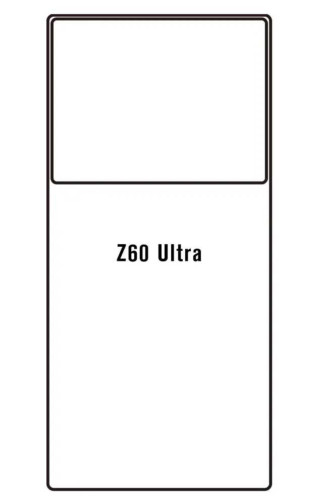 Nubia Z60 Ultra Zadní Hydrogel ochranná fólie