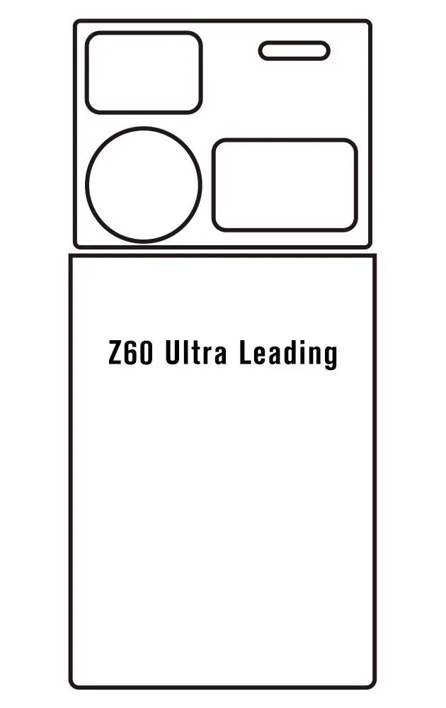 Nubia Z60 Ultra Leading Version Zadní Hydrogel ochranná fólie