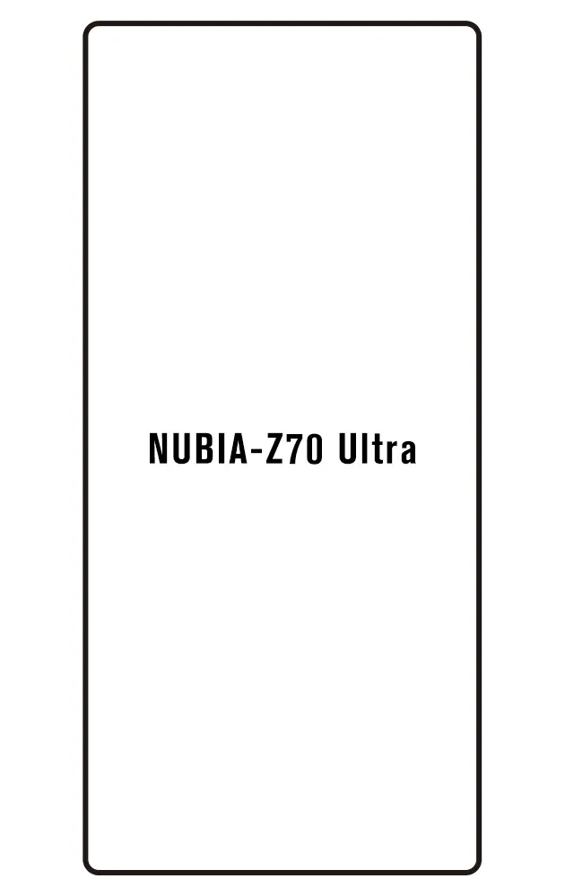 Nubia Z70 Ultra Přední Hydrogel ochranná fólie