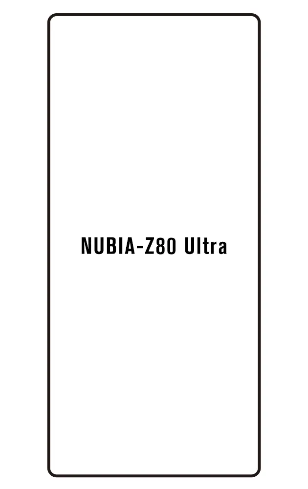 Nubia Z80 Ultra Přední Hydrogel ochranná fólie