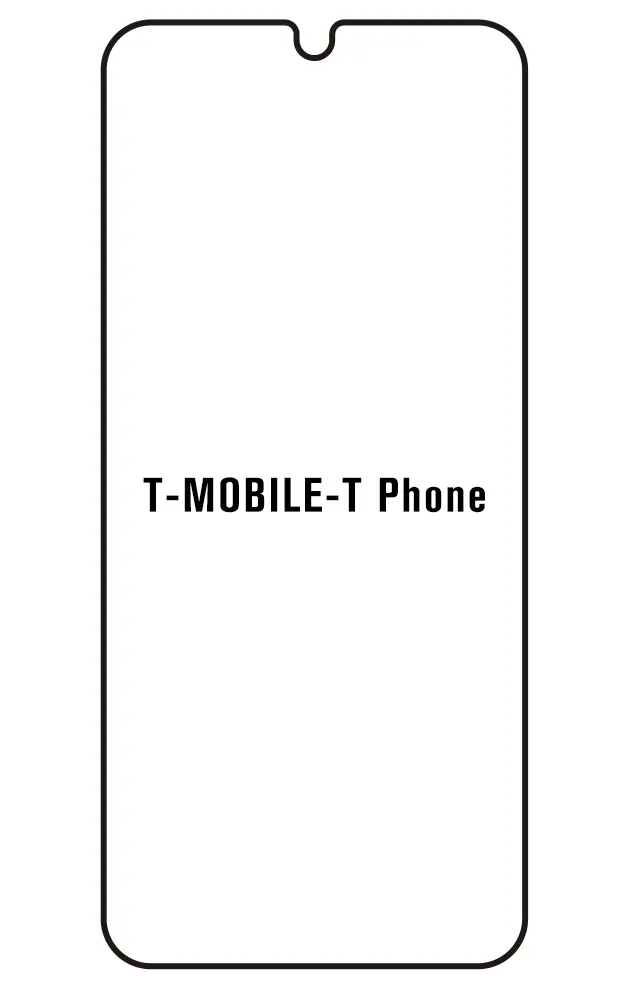 T-Mobile T Phone 5G Přední Hydrogel ochranná fólie
