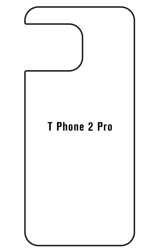 T-Mobile T-Phone 2 Pro Zadní Hydrogel ochranná fólie