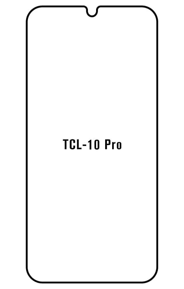 TCL 10 Pro Přední Hydrogel ochranná fólie
