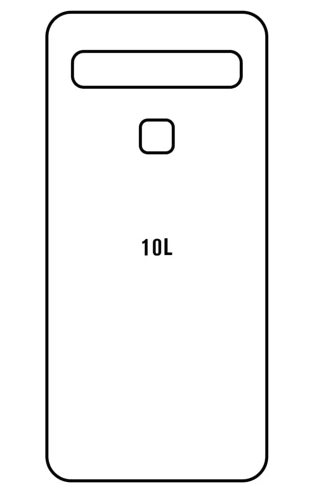 TCL 10L / 10 Lite Zadní Hydrogel ochranná fólie