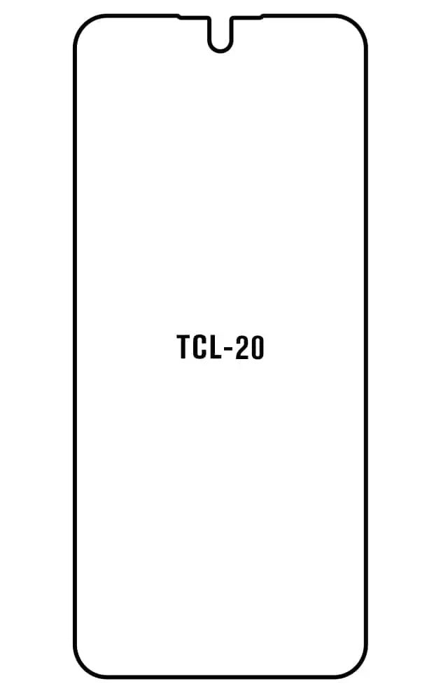 TCL 20 5G Přední Hydrogel ochranná fólie