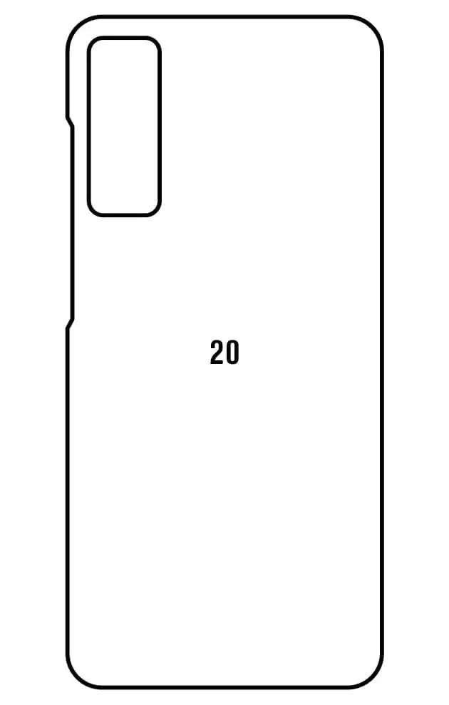 TCL 20 5G Zadní Hydrogel ochranná fólie