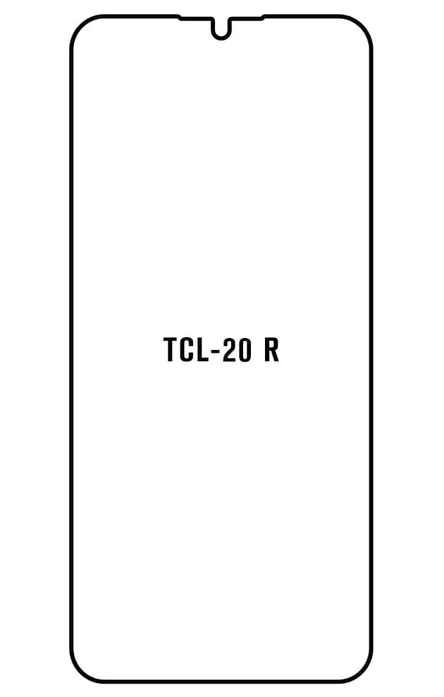 TCL 20 R 5G Přední Hydrogel ochranná fólie