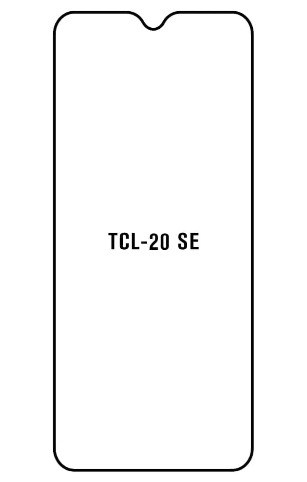 TCL 20 SE T671h Přední Hydrogel ochranná fólie