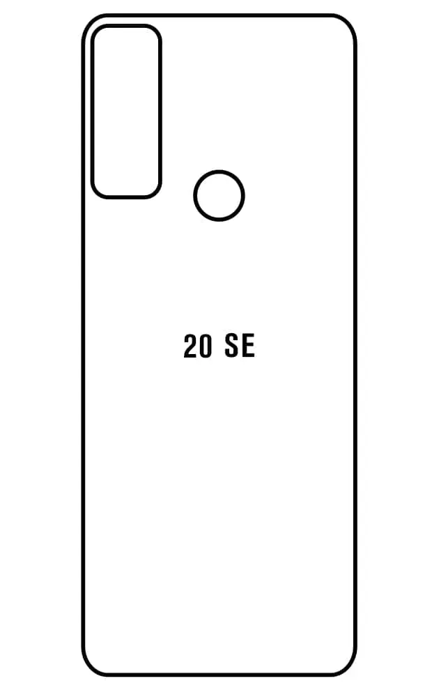 TCL 20 SE T671h Zadní Hydrogel ochranná fólie