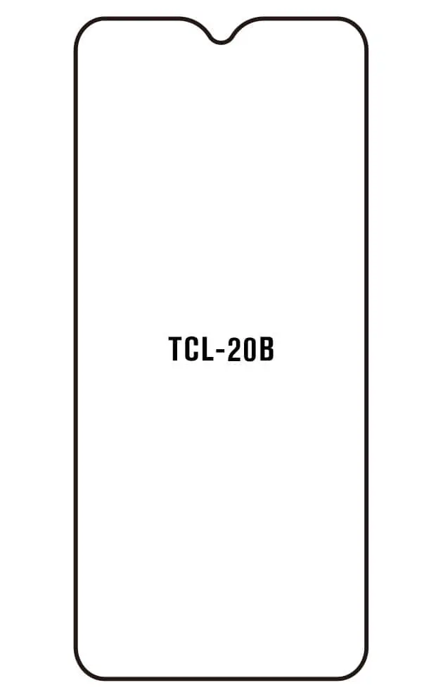 TCL 20B Přední Hydrogel ochranná fólie