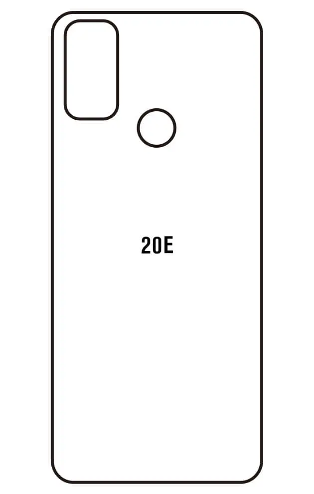TCL 20E Zadní Hydrogel ochranná fólie