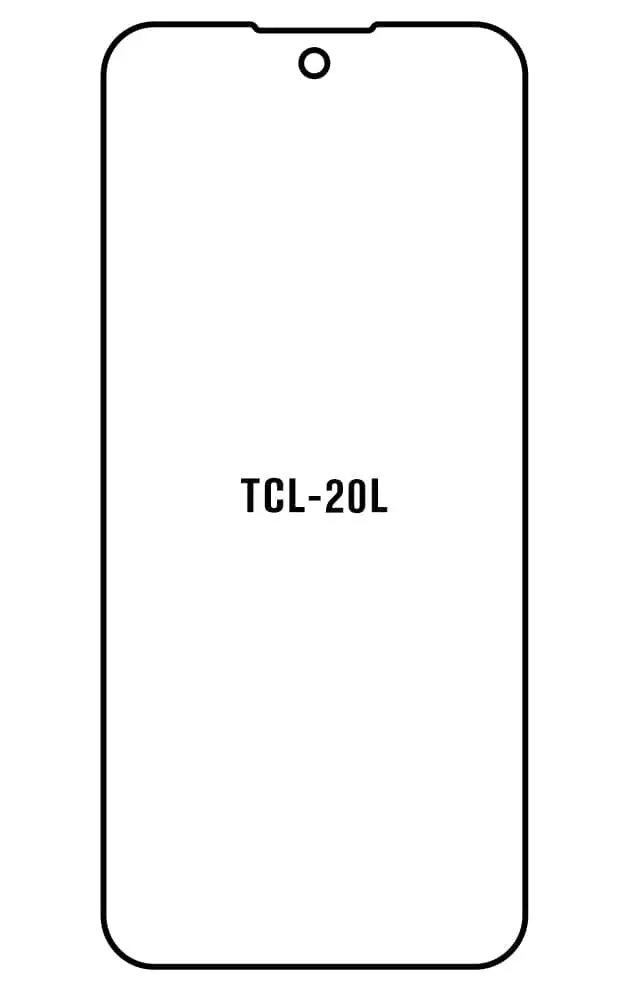 TCL 20L Přední Hydrogel ochranná fólie