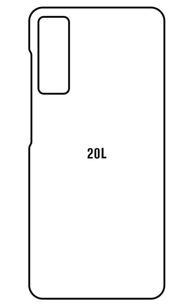 TCL 20L Zadní Hydrogel ochranná fólie