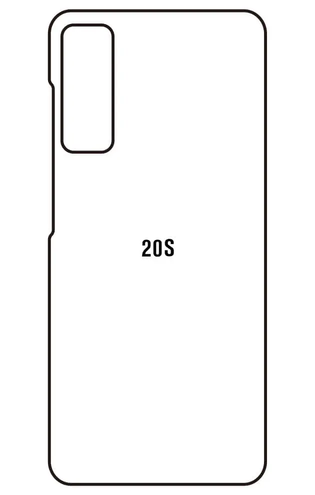 TCL 20S Zadní Hydrogel ochranná fólie