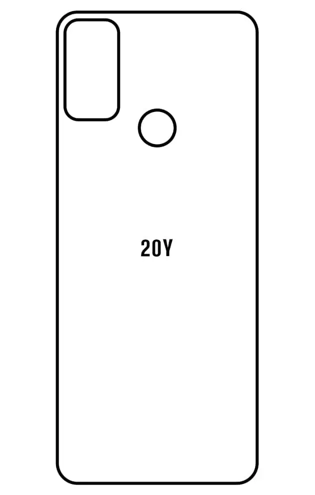 TCL 20Y Zadní Hydrogel ochranná fólie