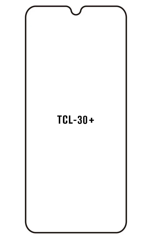 TCL 30+ Přední Hydrogel ochranná fólie