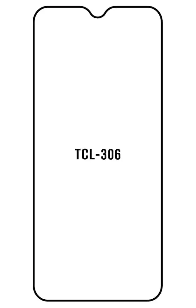 TCL 306 6102H Přední Hydrogel ochranná fólie
