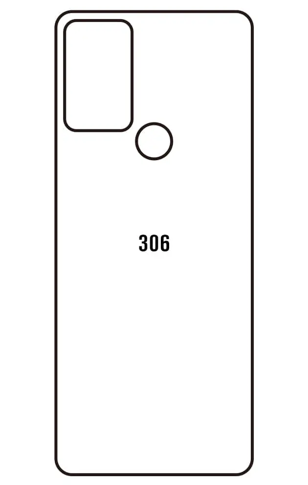 TCL 306 6102H Zadní Hydrogel ochranná fólie