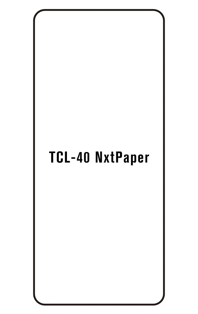 TCL 40 NxtPaper Přední Hydrogel ochranná fólie