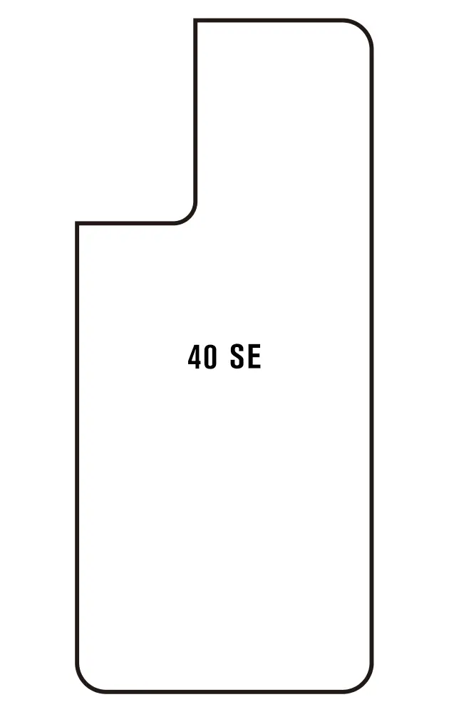 TCL 40 SE Zadní Hydrogel ochranná fólie