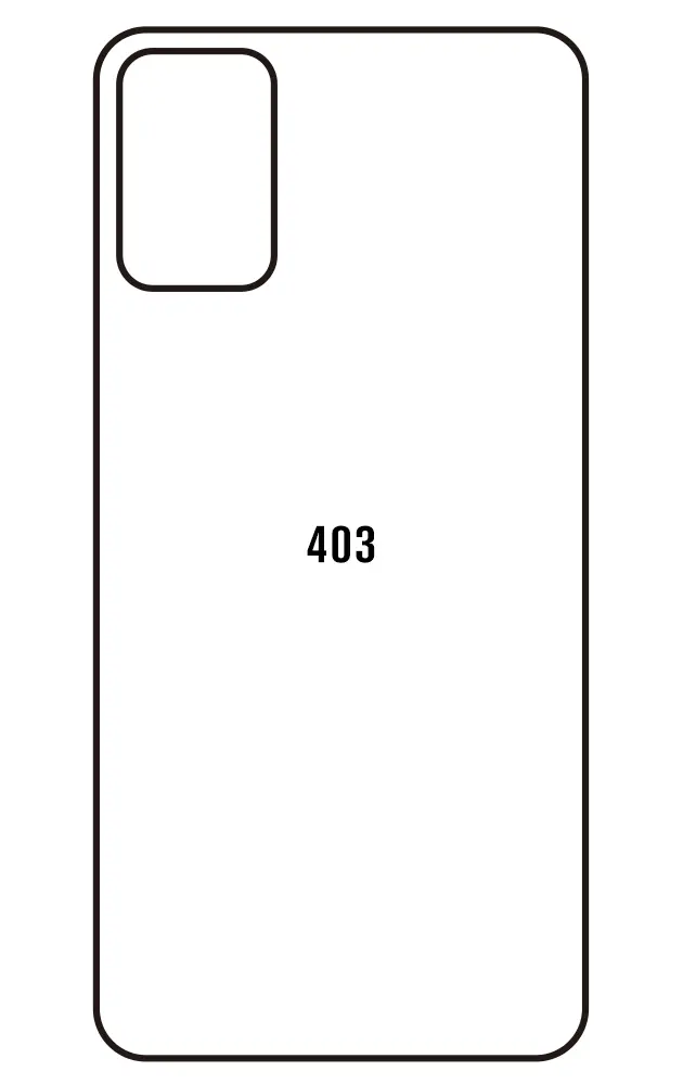 TCL 403 Zadní Hydrogel ochranná fólie