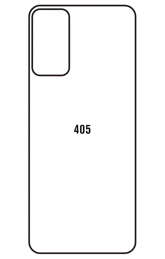 TCL 405 Zadní Hydrogel ochranná fólie