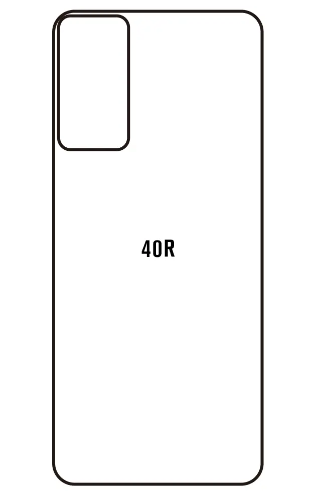 TCL 40R Zadní Hydrogel ochranná fólie