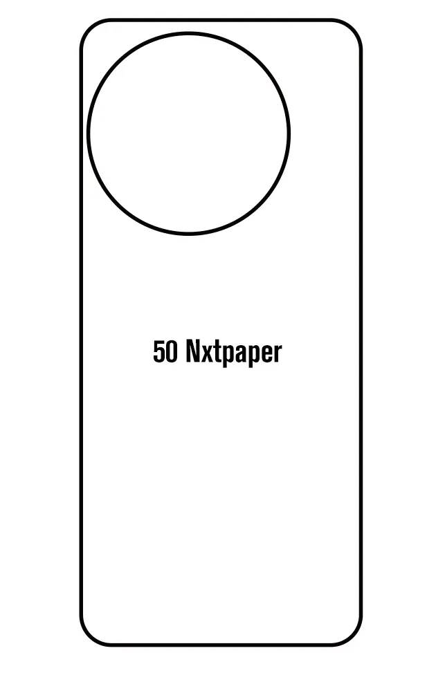 TCL 50 Nxtpaper Zadní Hydrogel ochranná fólie