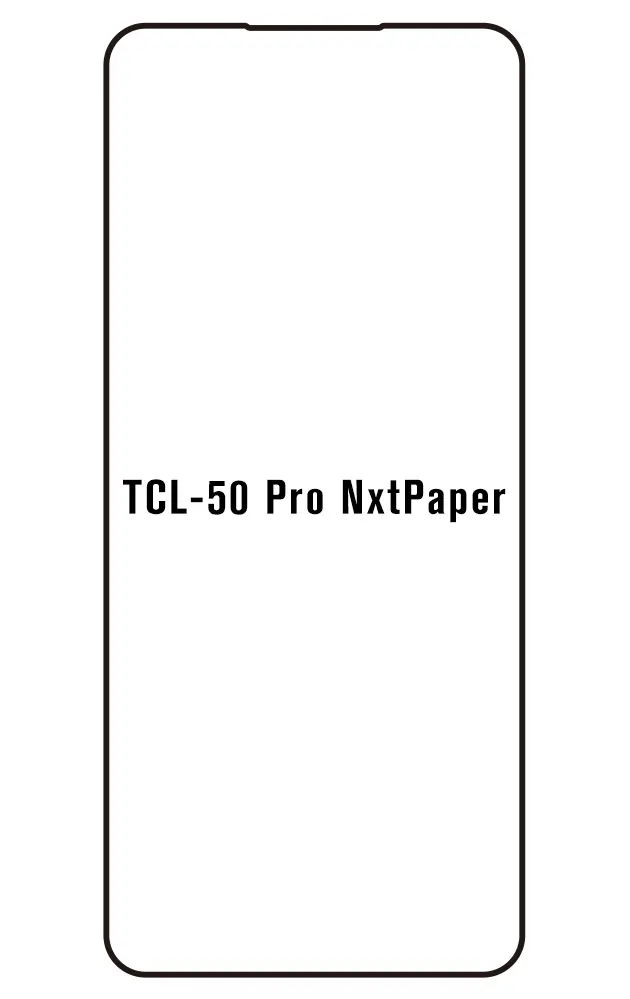 TCL 50 Pro NxtPaper Přední Hydrogel ochranná fólie
