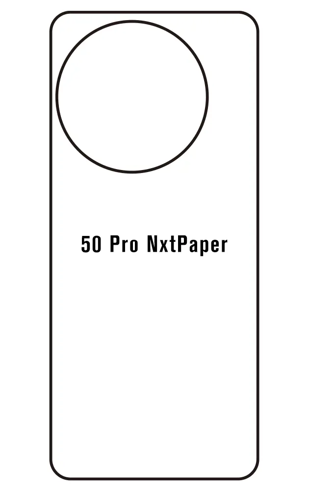 TCL 50 Pro NxtPaper Zadní Hydrogel ochranná fólie