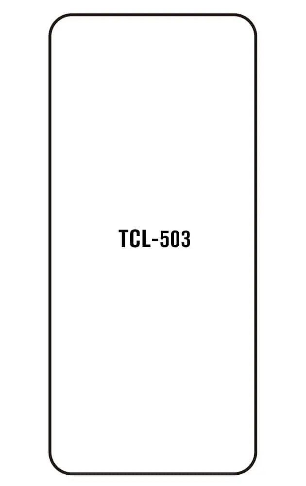 TCL 503 Přední Hydrogel ochranná fólie
